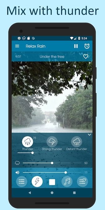 Relax Rainapp