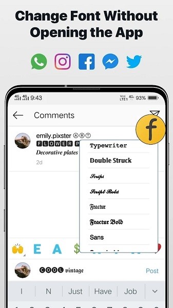 Font Changer app