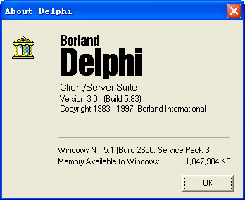 delphi3.0(Borland Delphi 3) Ѱ 0