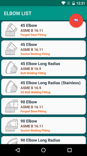 Pipe and Fitting app