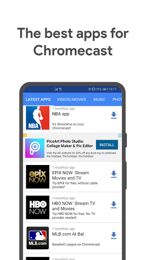 Apps for Chromecast v2.19.10 ׿0