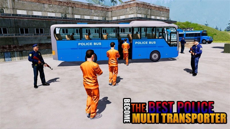 jail Prisoner police bus Transport Plane v1.4 ׿ 1