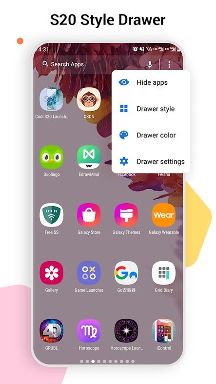 s20(SO S20 Launcher) v2.8 ׿ 3