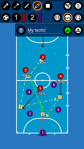 սapp(Futsal Tactic Board) v5.3.1 ׿2