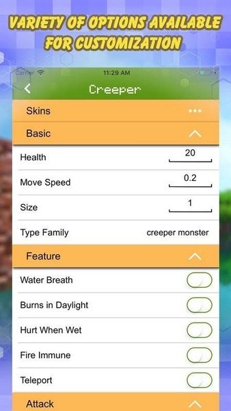 ģ(Addon Creator for Minecraft PE) v1.1 ׿ 3