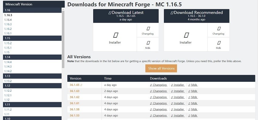 ҵForgeԶװ v1.18.1 ٷ 0