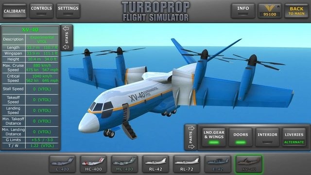 ģ3D(Turboprop Flight Simulator) v1.28 ׿ 0