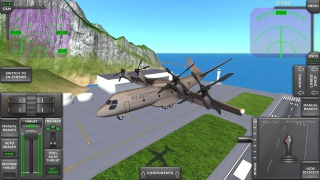 ģ3D(Turboprop Flight Simulator) v1.28 ׿ 1