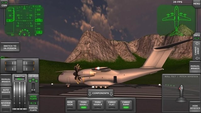 ģ3D(Turboprop Flight Simulator) v1.28 ׿ 3