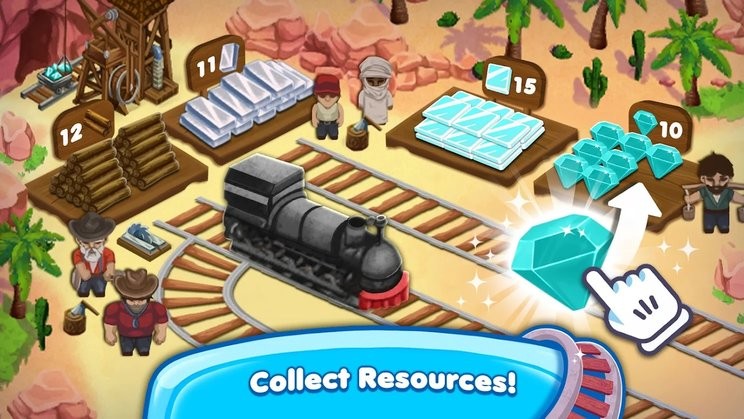 ·Ȼ𳵵۹ս°(Railroad Mania) v1.1.38 ׿ 0