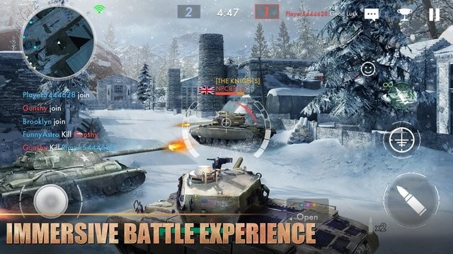 ̹ս(Tank WarfarePvP Blitz Game) v1.0.90 ׿2