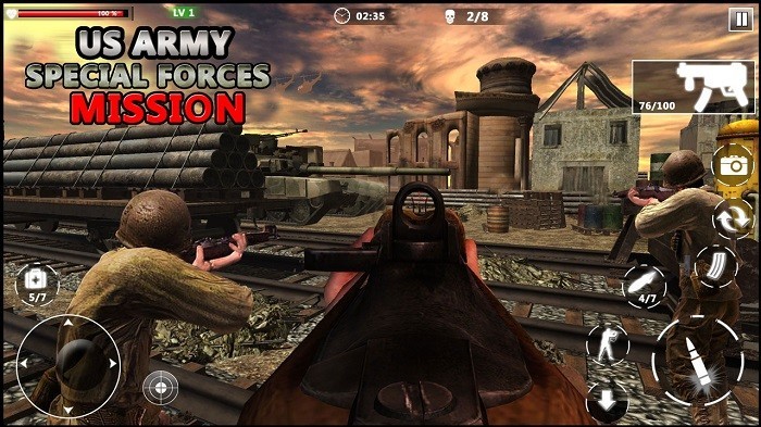 սֲ(us army sf ww2) v1.0.4 ׿ 1