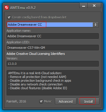 Adobe Dreamweaver cc