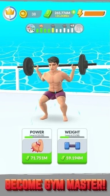 3D(Idle Gym Life 3D!) v1.1.6 ׿0