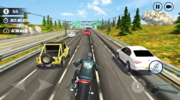 ·Ħ܇(jng)ِ(Highway Moto Rider Traffic Race) v5.0.6 ׿ 0