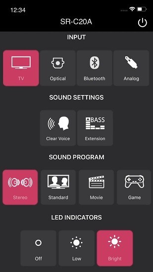 SoundBarRemote(Ͷ) v1.20 ׿ 0