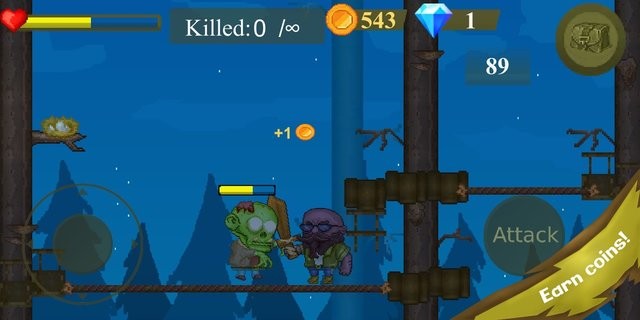 ʬսһ(Zombie vs House Defender) v0.37 ׿ 2