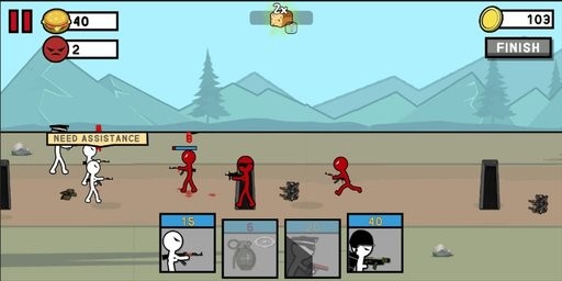 ˾ӵڶս(Stickman Army) v1.06 ׿2