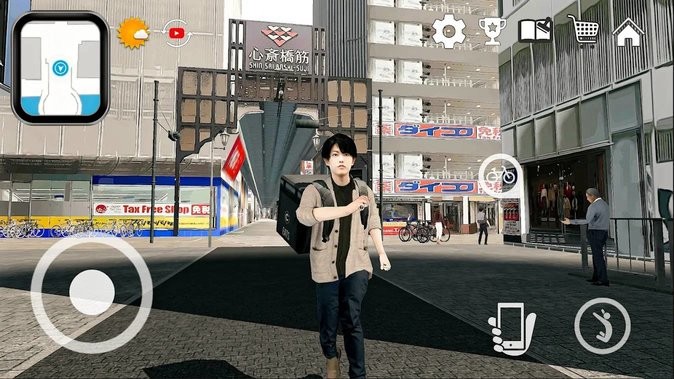 Աģ°(Delivery Food Sim- Japan Osaka) v1.7 ׿ 0