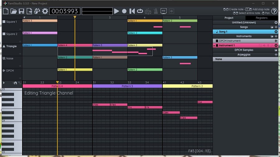 Դֱ༭FamiStudio v3.3.0 Ѱ1