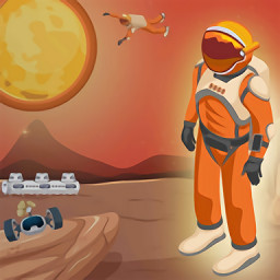 нϷ(Mars Town: City Building Games)