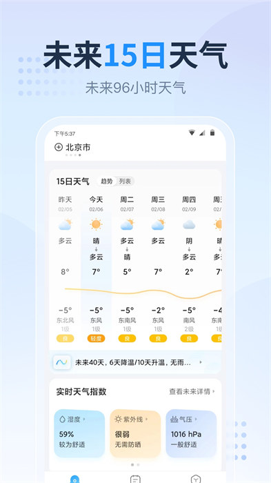 天气预报指南app最新版v1.2.7.4 2