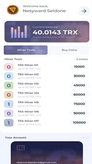 TRX Miner by YDS 1.10