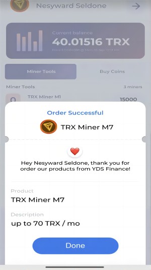 TRX Miner by YDS 1.12