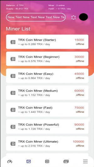 TRX 42 Miner 1.0.161