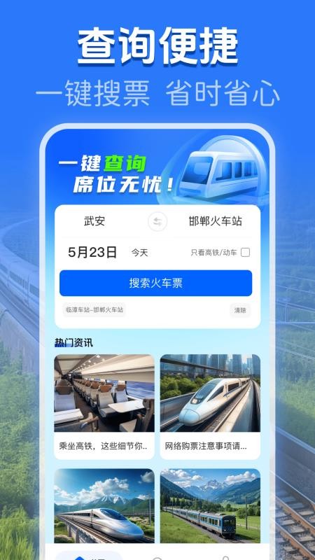 火车高铁余票查询软件v1.0.6 4