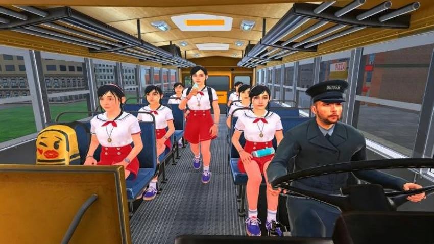 公交车驾驶运输游戏v1.0 1