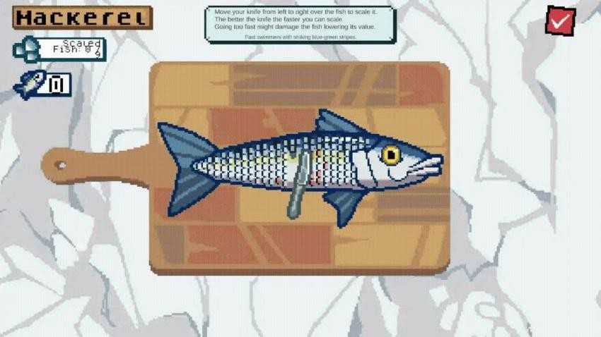 小船海上刮鱼鳞游戏v1.0 5