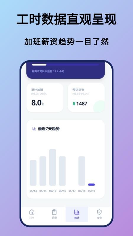 上班记录appv1.0.0 2