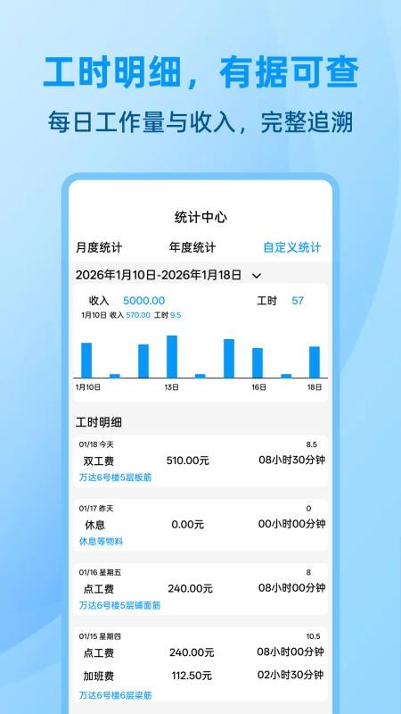 安心加班记工时官网版v1.0.4(4)
