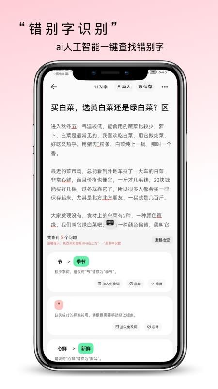 错别字识别软件appv2.0.94(3)