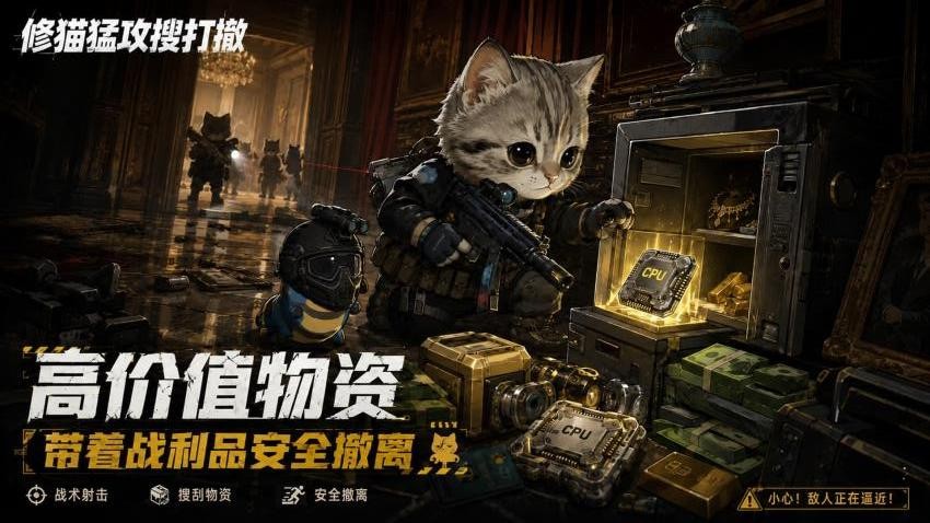 修猫猛攻搜打撤手游v1.0 1