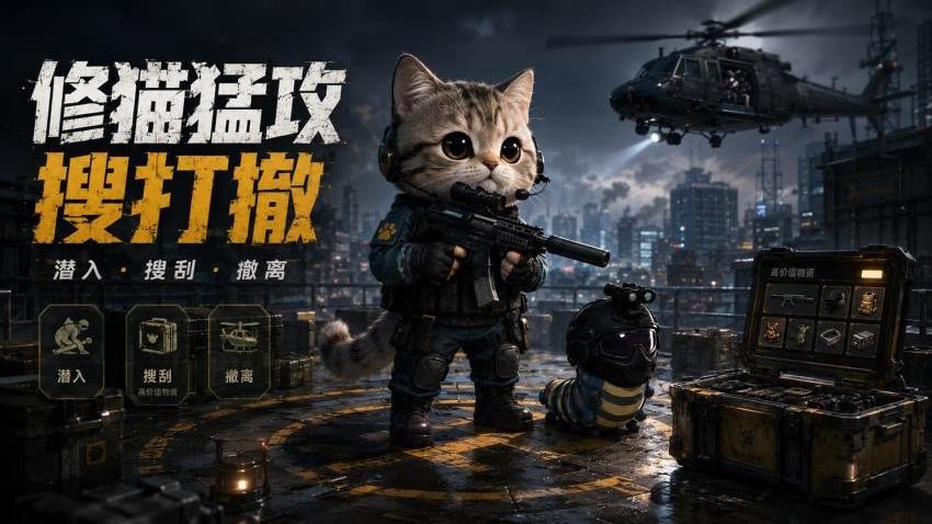 修猫猛攻搜打撤手游v1.0 2