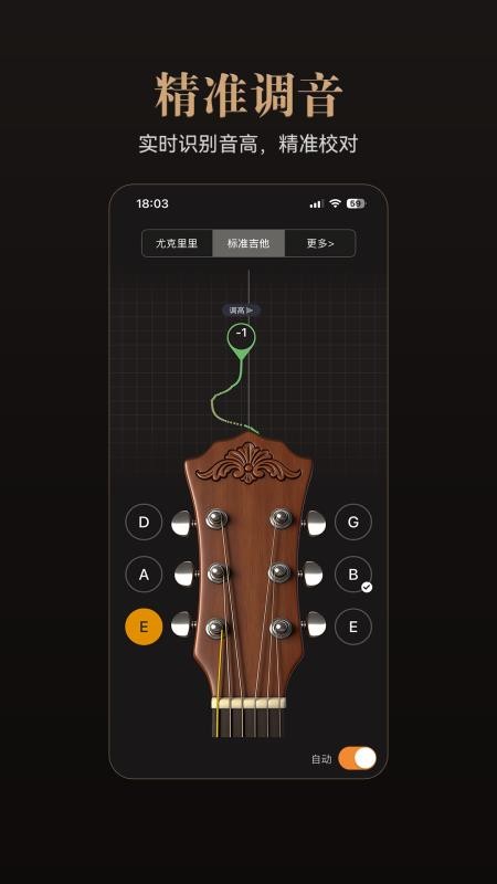 吉他尤克里里调音器(Guitar Ukelilii Tuner)(3)