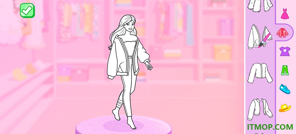 芭比娃娃色彩创作手机版