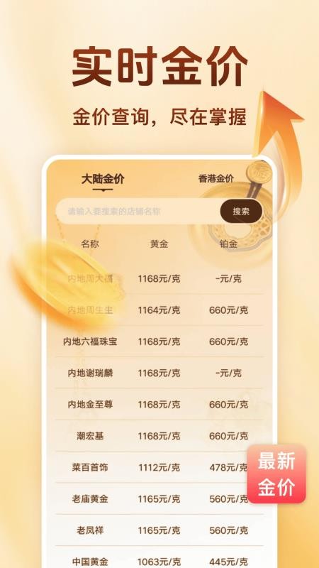 黄金价格走势查询手机版v1.0.4 4