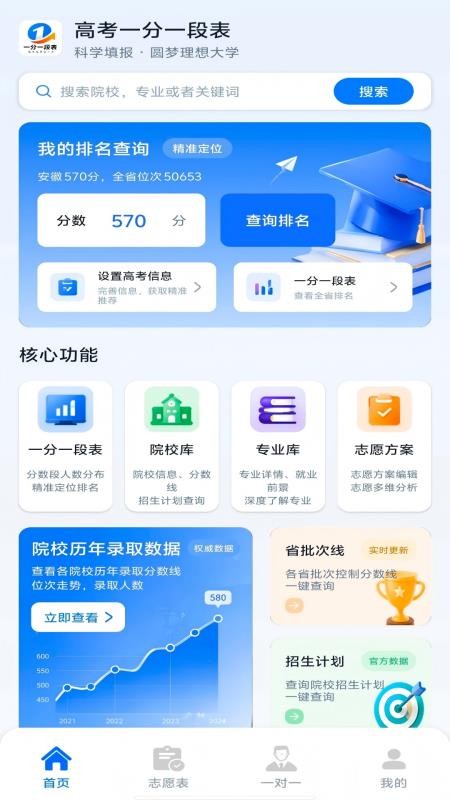 高考一分一段表appv3.2.1(1)