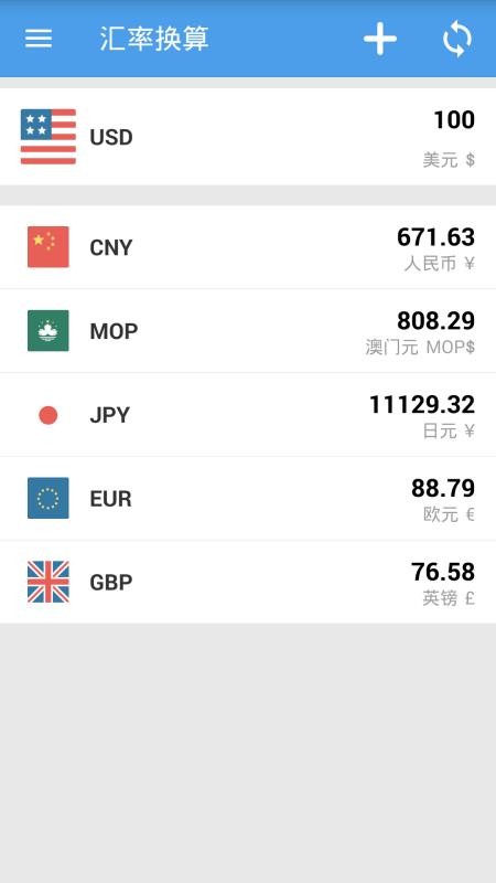 汇率换算app(2)