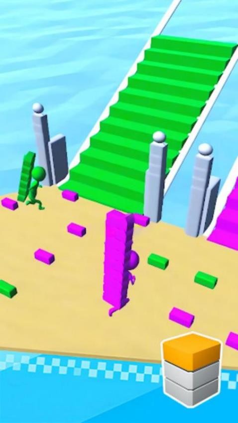 火柴人搬砖搭桥游戏v1.02 2