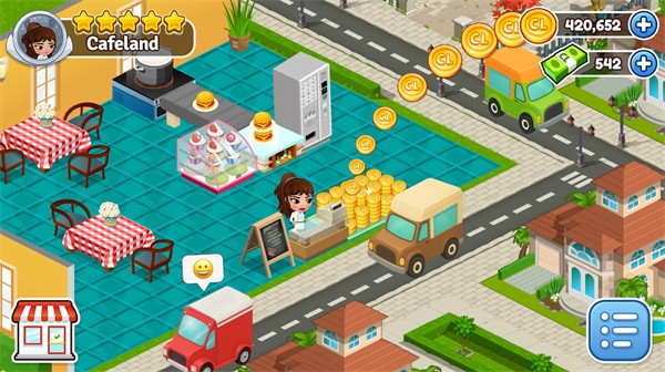 咖啡屋游戏(Cafeland)v2.75.7(2)