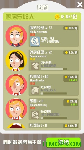怠速厨师游戏