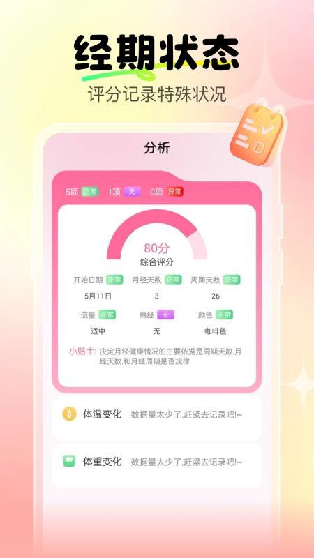 大姨妈经期宝免费版v1.0.0 2