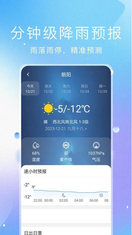 预见好天气分钟级天气预报免费版v1.5.0 5