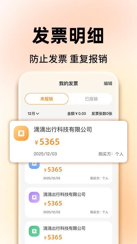 电子发票整理管家软件v1.0.2 2