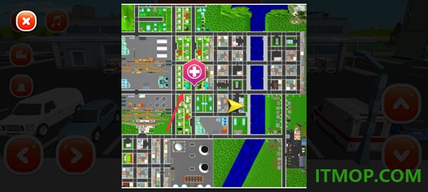 紧急城市救护车模拟器游戏