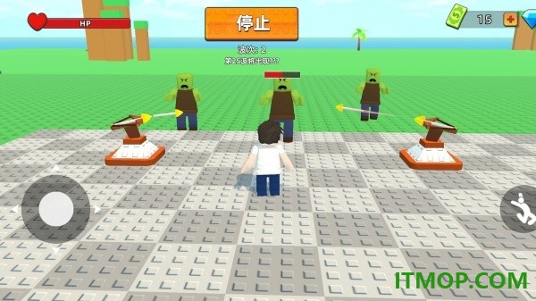 僵尸飞船像素生存游戏